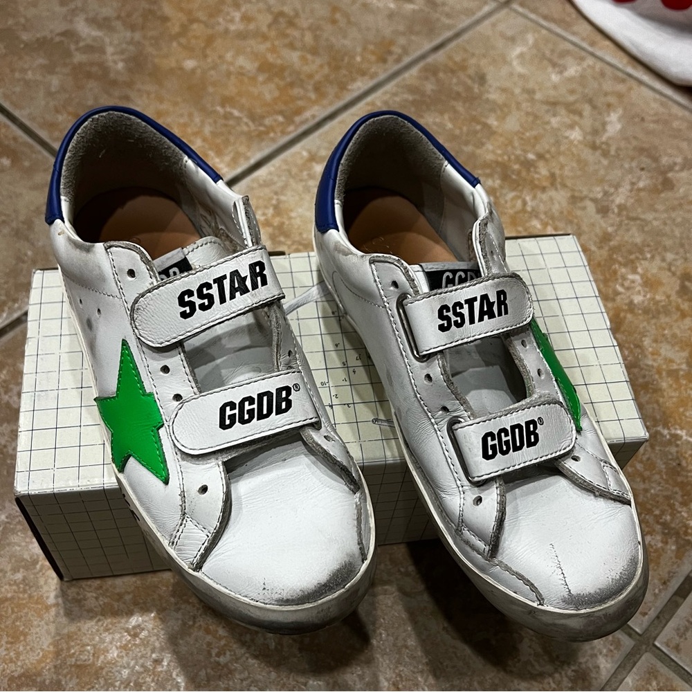 Golden Goose Kids' Old School Low Top Sneaker Size 36